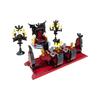 Gobricks Moc Vampire Furniture Full PACK Buliding Blocks Halloween Medieval DnD Scenery Props Toys Bricks Set Ornaments Gifts