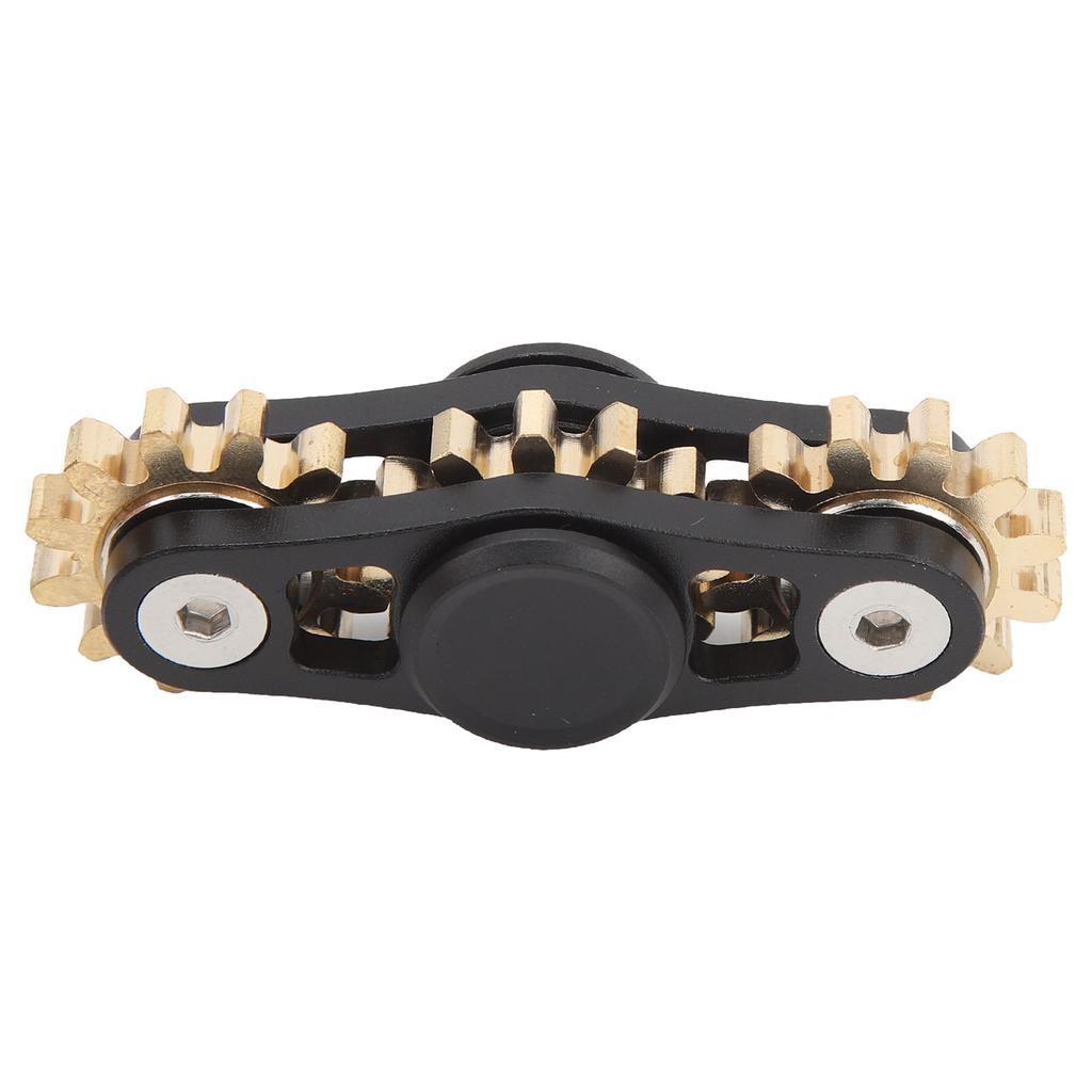 Gears Linkage Rotating Toy Kid Adult Metal ADHD Anxiety Stress Relief Bearing Finger Rotating Toy