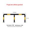 Heavy-Duty Parking Safety Bollard and Wheel Stop