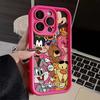 Cartoon Mickey Strawberry Bear Family iPhone11proamx Apple 11 Mobile Phone Case 11 Days Eye 11 Ladder 11 Tide