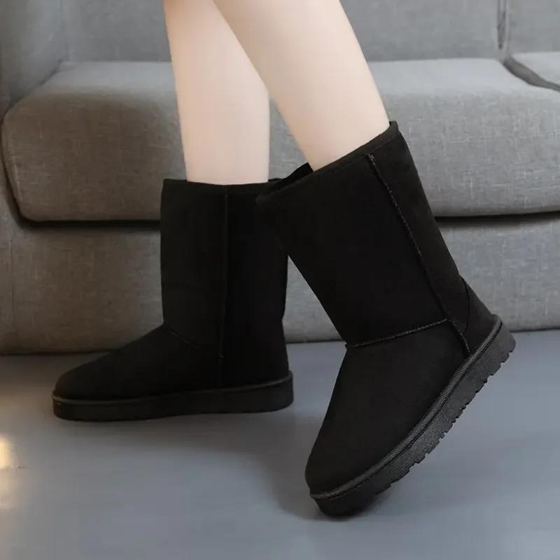 Fashion Women's Shoes 2025 Winter New Women Snow Boots Ladies High Quality Warm Australia Boots Set Foot Boots for Women Botas Mujer