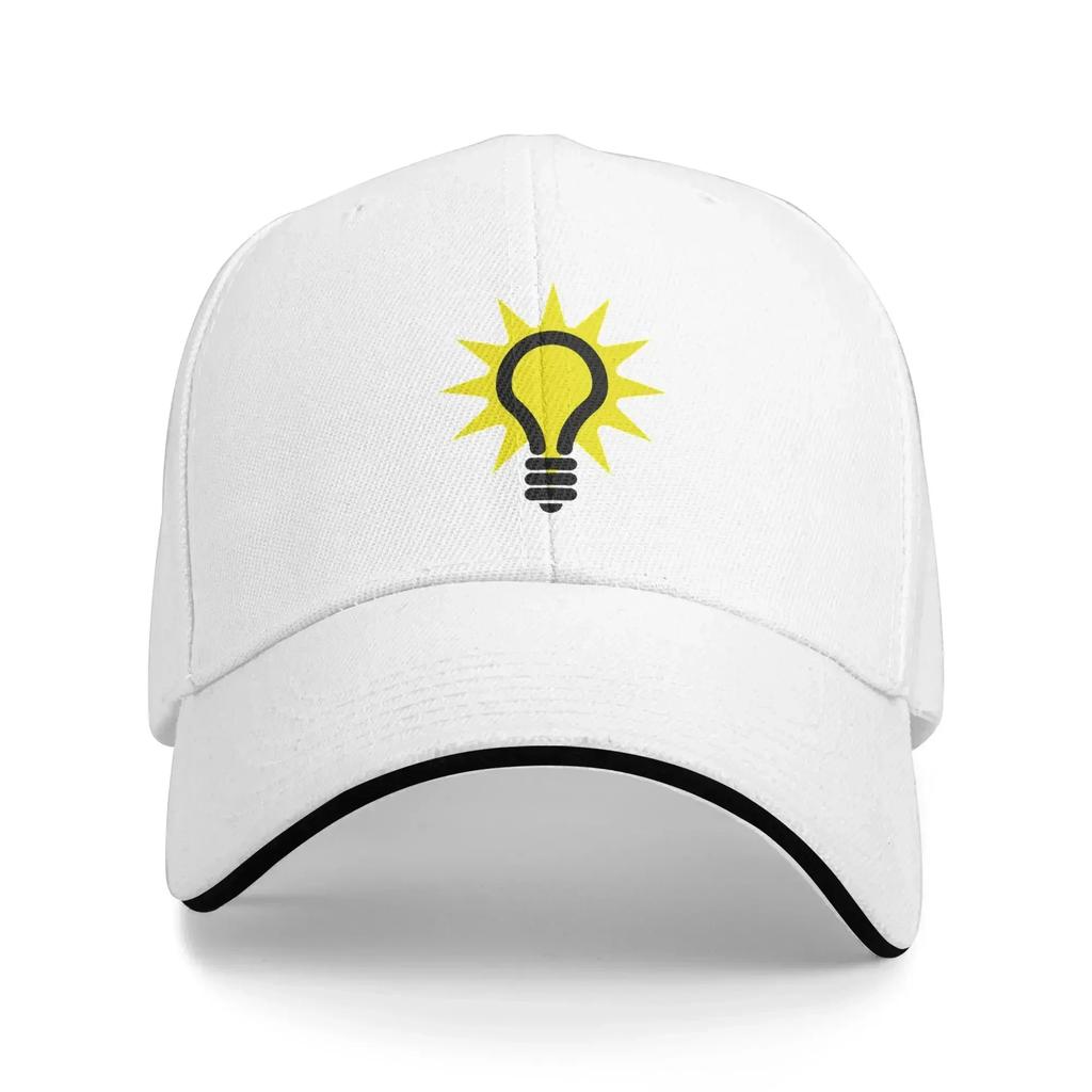 Light Bulb Cap Fashion Casual Baseball Caps Adjustable Hat Hip Hop Summer Unisex Baseball Hats Customizable Polychromatic