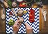 Glass Cutting Board 52X40 Pattern