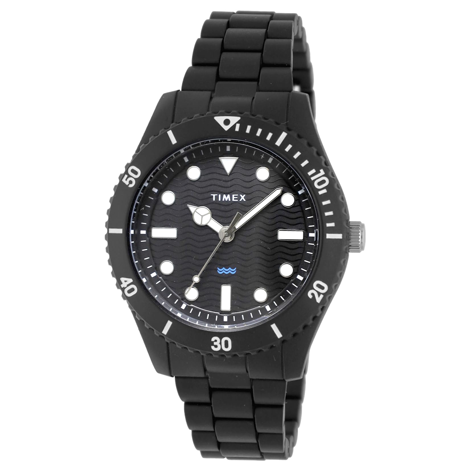 

[TIMEX] Unisex Watch Timex Trend TW2Y04500 Quartz 30M Waterproof Mineral Glass Black Dial Plastic [Item]