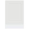 Dishwasher Panel Porto White 45 x 1.5 x 57 cm Wood Based Material