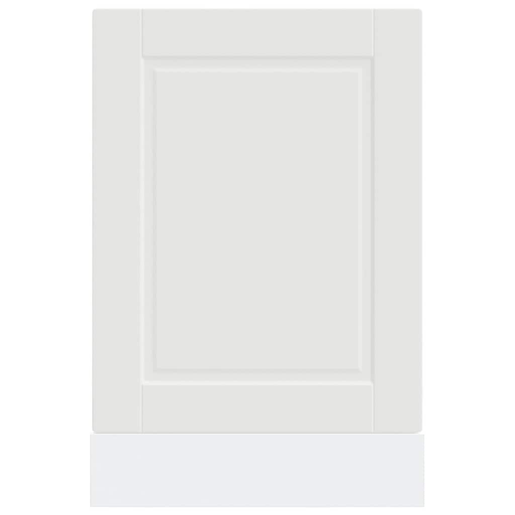 Dishwasher Panel Porto White 45 x 1.5 x 57 cm Wood Based Material