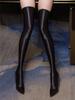 Sexy Women Candy Color Stain Smooth High Cut Bodysuit Oil Glossy Shiny Elastic Tights Shapping Leotard Backlesss One Pieces