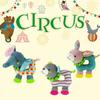 PLATZ PET Dog Toy Circus Cast Teaser Bear SUPPLISES&FUN