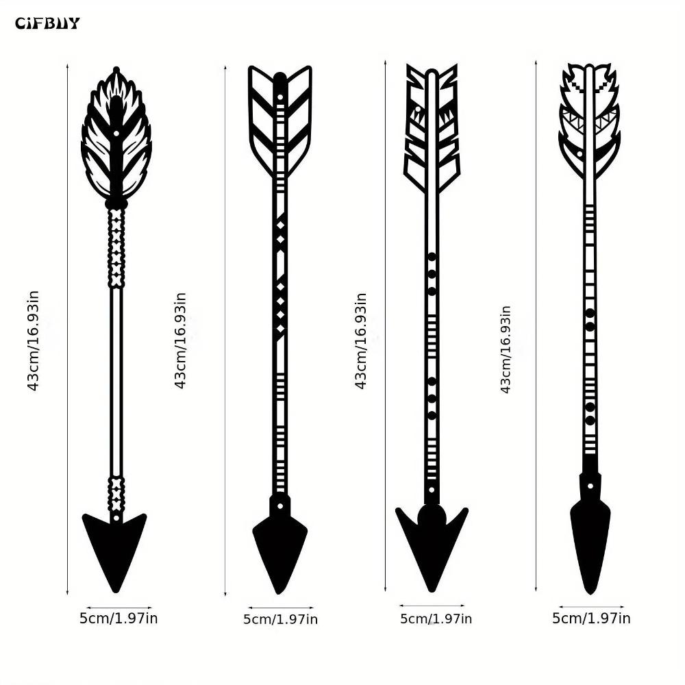 Кованый готический набор железных мечей из 4 штук Декор для сада и гостиной