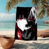 Ultra-Soft Beach Towel with Tokyo Ghoul Theme,Ideal for Pool - Camping, Diving - Perfect Travel Essential, Vibrant Beach Towel.
