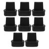 8Pcs Ergonomic Handheld Sponge Applicator for Shoes Boots Jackets Car Seats Sofa Painting Renew Color Application Soft