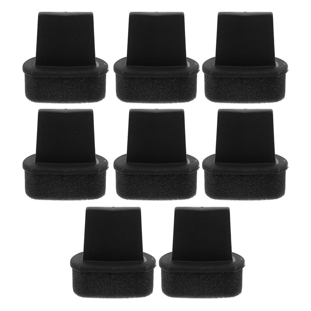 8Pcs Ergonomic Handheld Sponge Applicator for Shoes Boots Jackets Car Seats Sofa Painting Renew Color Application Soft