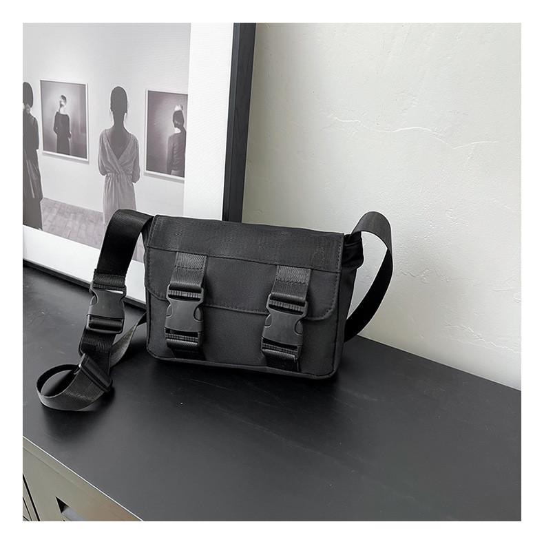 Street Trend Oxford Cloth Small Square Bag Women s Fashion Shoulder Bag White