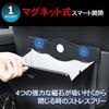 LED Dustbin with Magnetic Hanging Slim and Car Storage Seat Back Large Waterproof [Aspade] Car-Specific Closure, Type, Compact, Case, Pocket, Stylish,