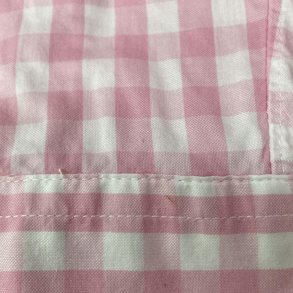 Individualized Shirts Pink Gold Check MOJITO FIT Open Collar Shirt Tops S pinkUsed