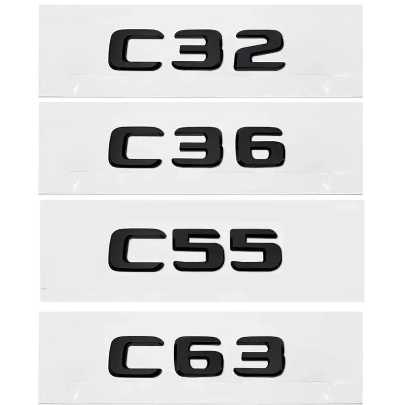For W203 W204 C-Class C36 C55 C63 C200 C220 C230 C250 C260 C300 C320 C350 C420 C450 C550 Tailgate Emblem Rear Logo Sticker