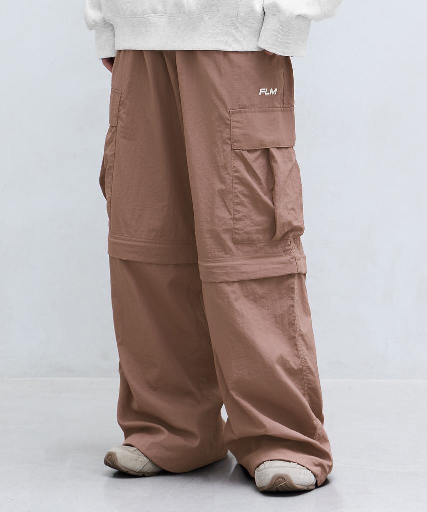 FILLUMINATE Convertible Cargo Pants-Brick