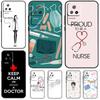 Cartoon Doctor Nurse Case For Xiaomi POCO M6 Pro X3 X5 X6 Pro F3 F5 M5s Mi 14 Pro 13 13T 11T 12T 12 Lite Cover