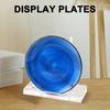 Compact Clear Acrylic Display Stand for Desktop For Photos Art and Books Holder with Stable Base 78 by 35 by 78 Inches