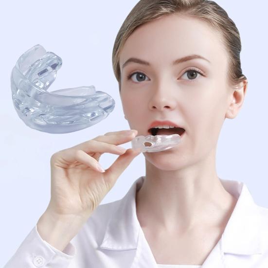 Yousheng Embouchure Anti-Ronflement Silicone de Qualité Alimentaire Réutilisable Homme Femme Universel Réducteur de Ronflement Protège-Dents de Sport Protecteur