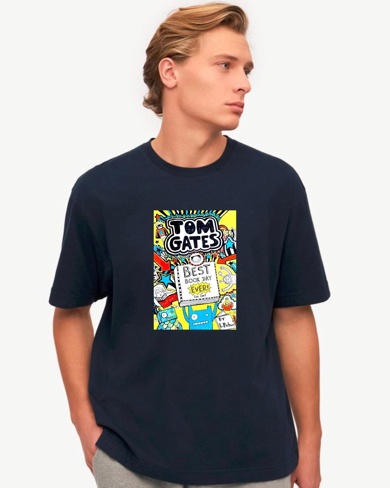 Tom World Book Day Gates Best Book Day Ever Back To School Girls Boys T-Shirt S