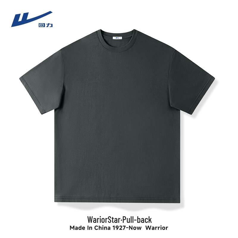 Warrior Men s Summer Loose Fit Solid Cotton Short Sleeve T-Shirt 2XL