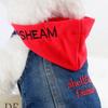 Haustier Hund Kleidung Frühling Sommer Herbst Winter mittel klein Hund Denim Pullover Jacke