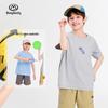 Ban Du Xian Boys' 2025 Summer Cool-Touch Athletic Short-Sleeve T-Shirt