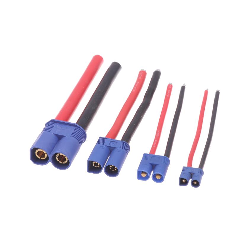 Ec2/3/5/8 Male/Female Plug Jack Wire Connector Battery Connector For Car Rc Battery Toys Charging Adapter Diy Lipo Battery Parts