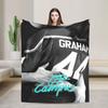 Briar U Garrett Grahams 44 Hockey Romance Coperte Pile Leggere da Lanciare Fuori Sede per Casa Divano Peluche Trapunta Sottile