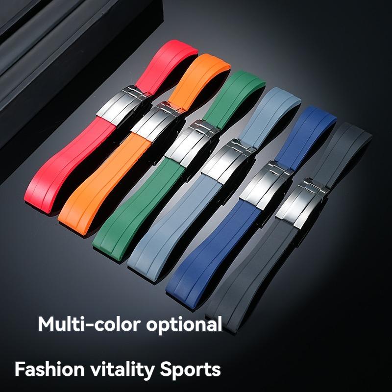 For Casio G-Shock GM-B2100 B2100 Rubber Strap Replacement Band for GMW-B5000 Folding buckle Watch Strap, Men's  Accessories