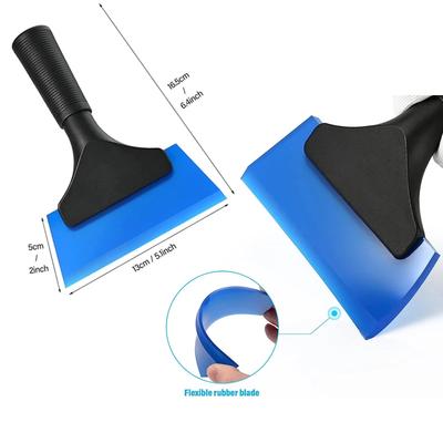 Car Cleaning Scraper Multi Functional Film Coating Tool Glass Wiper Snow Scraper Car Cleaning Soft Scraper Tool Accessories