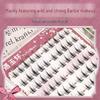 Glue-Free Self-Adhesive Barbie Manga Style False Eyelashes - Little Wild Rabbit Simulation, Single Cluster for Anime Eyes
