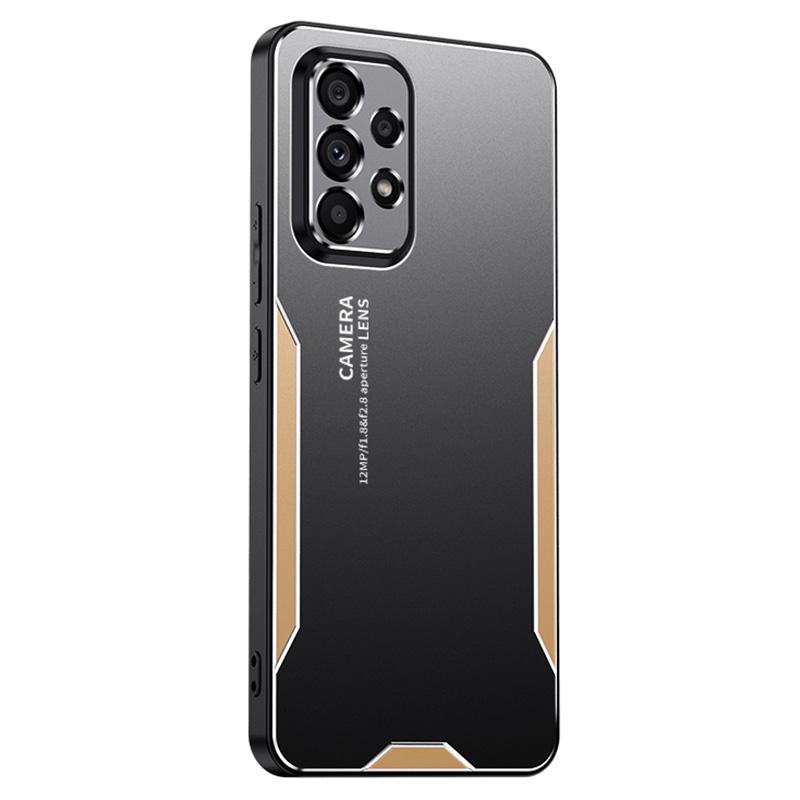 Para Samsung Galaxy A53 5G Carcasa a Prueba de Golpes Tough Armour Aleación de Aluminio+TPU+PC Cubierta de Teléfono