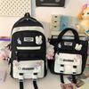 School Bag Children's Elementary School Students Girls Junior High School Students High School Two-piece Set Backpack