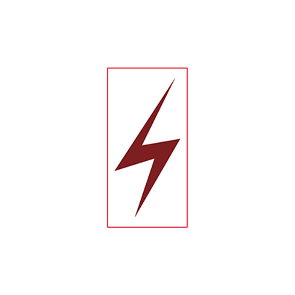 Waterproof Minimalist Lightning Temporary Tattoos for Couples - Long-Lasting and Fashionable for Parties