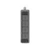 With LED Light Hand Fidget Toy Crystal Clicker Crystal Clicker Keyboard Keychain  Travel