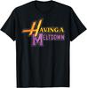 Having A Meltdown Graphic Print Mens Cotton TShirt Casual Short Sleeve Tee