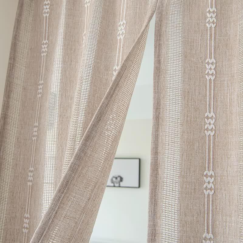 Japanese Style Cotton Linen Door Curtain
