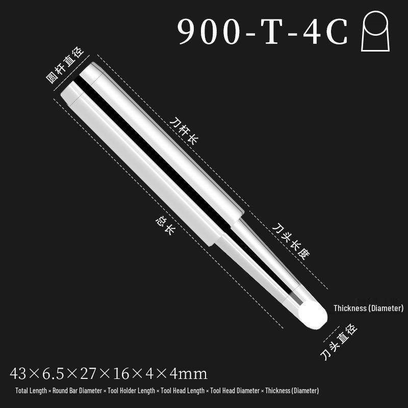 Lead-Free 900M Knife-Type Soldering Iron Tip for 936 Constant Temperature Stations, Eco-Friendly
