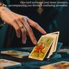 Klassisches Tarot-Karten-Orakel-Deck Für Anfänger Divination Tisch-Brettspiele Familienunterhaltung Schicksals-Divinations-Kartenspiel