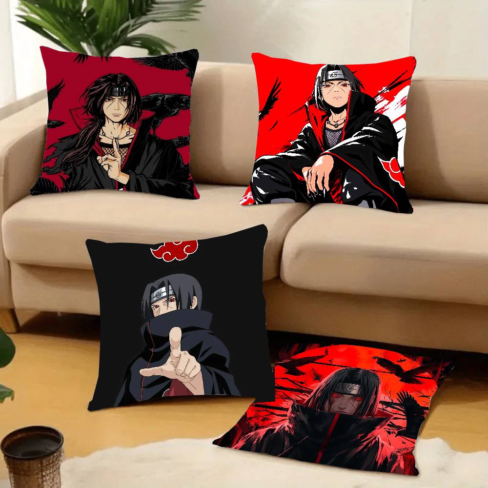 Uchiha I-ItachiS Pillow Case Sofa Decorative Home Double-sided Print Plush Square Throw Pillow Covers Cushion Decor Cover