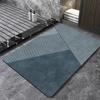 Nordic Geometric Diatomite Bath Mat Bathroom Super Absorbent Foot Mats Non Slip Quick Dry Toilet Shower Toilet Room Rugs Doormat