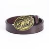 Men's Trendy Western Cowboy Genuine Leather Belt - Retro Punk Style, Perfect for Formal Wear or Birthday & New Year Gifts.