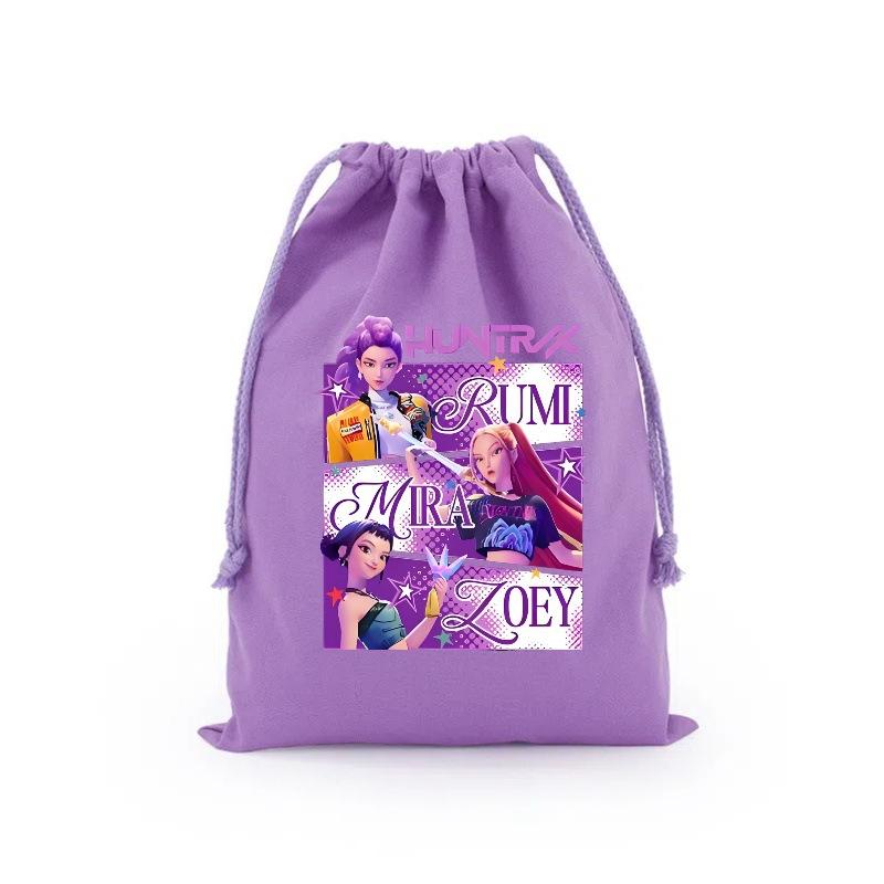 High-Quality Huntress High-Quality Group High-Quality Cartoon High-Quality Canvas High-Quality Drawstring High-Quality Bag, High-Quality Travel