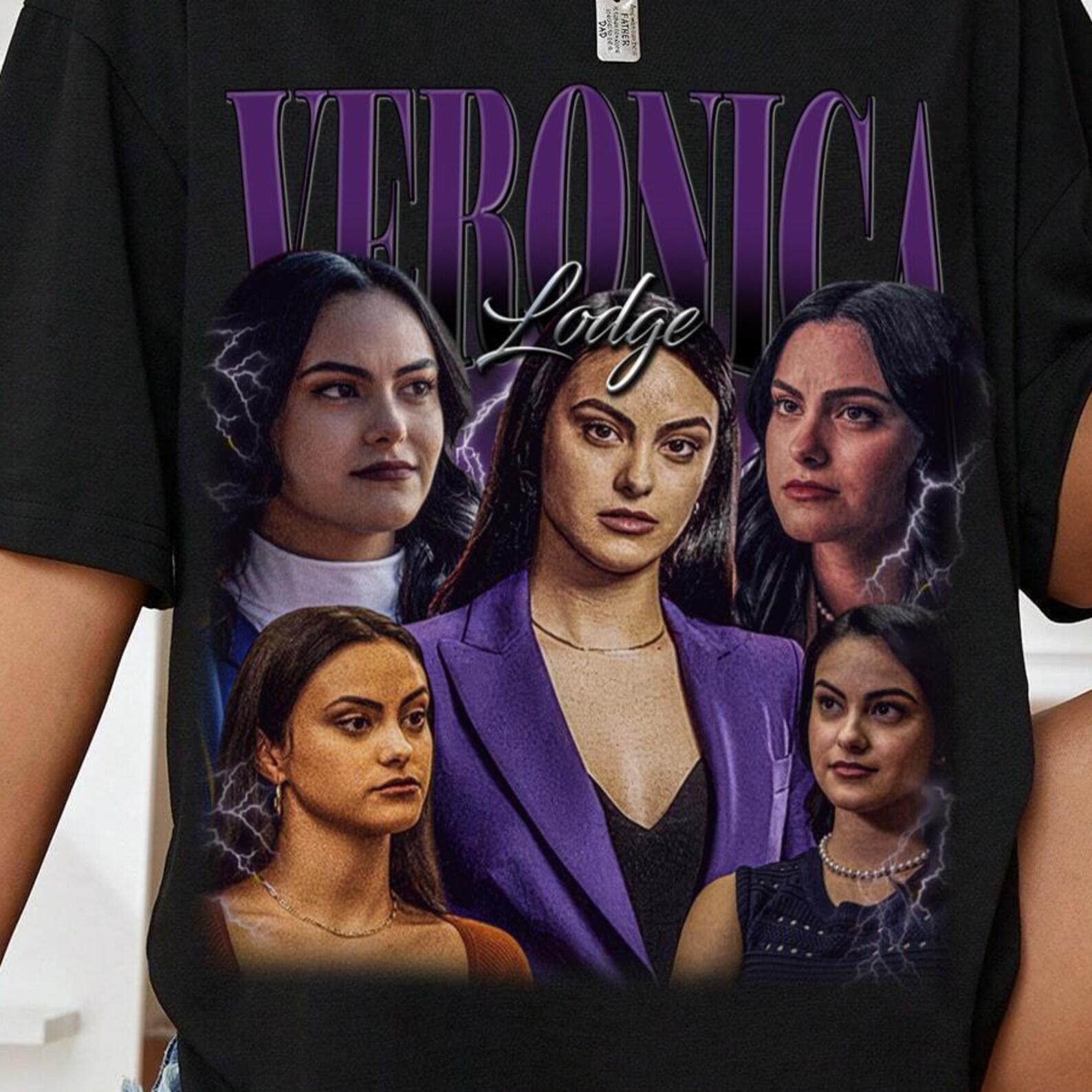 Limited Veronica Lodge Vintage T-Shirt, Riverdale TV Show Gift for Women and Men, Unisex Retro Fan Tee|............||| S