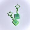 Portable Pentagram Pendant Mechanical Keyboard Button Keychain Fingertip Fidget Toy Anti-Anxiety Stress Relief Tool For Home Off