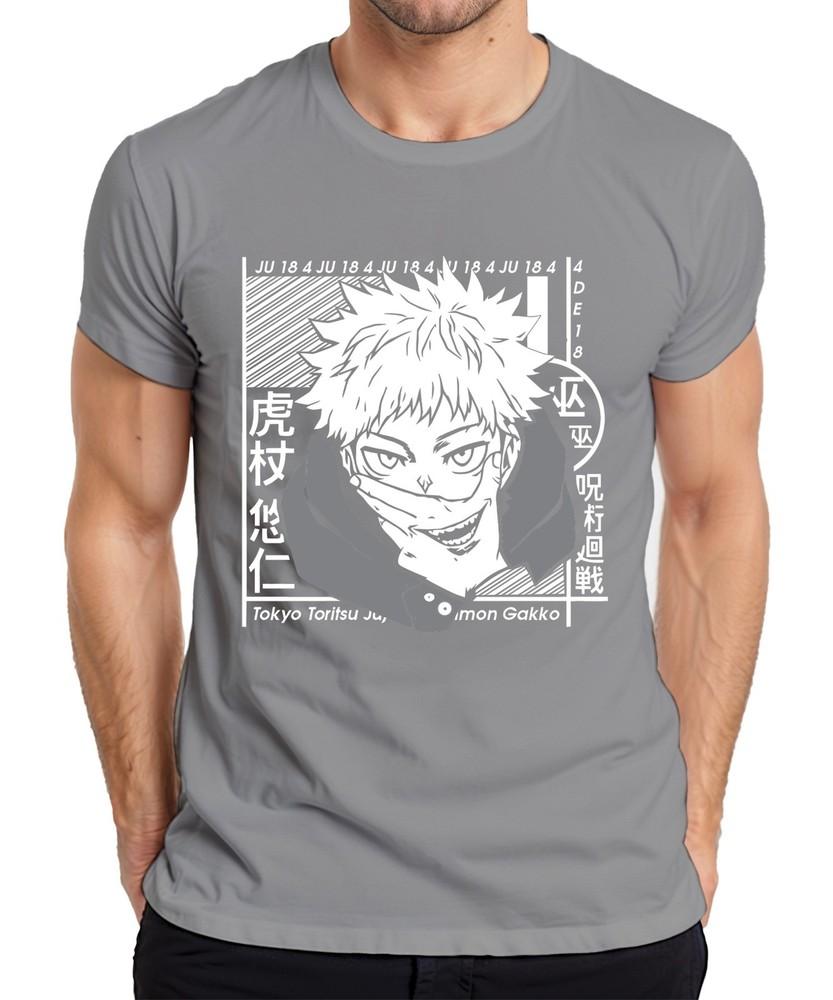 Jujutsu Kaisen Itadori Yuji Anime Unisexga Fan Gift Cosplay Unisexs Tshirt