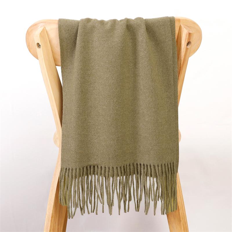 Fashion Solid Color Women Scarf Winter Hijabs Tes Tassels Long Lady Shawls Cashmere Like Pashmina Hijabs Scarves Wraps