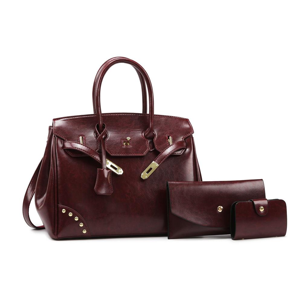 Damen Tasche Trendig Lässig Pendler Umhängetasche Modische Textur Schulter Messenger Tasche Damen Tasche